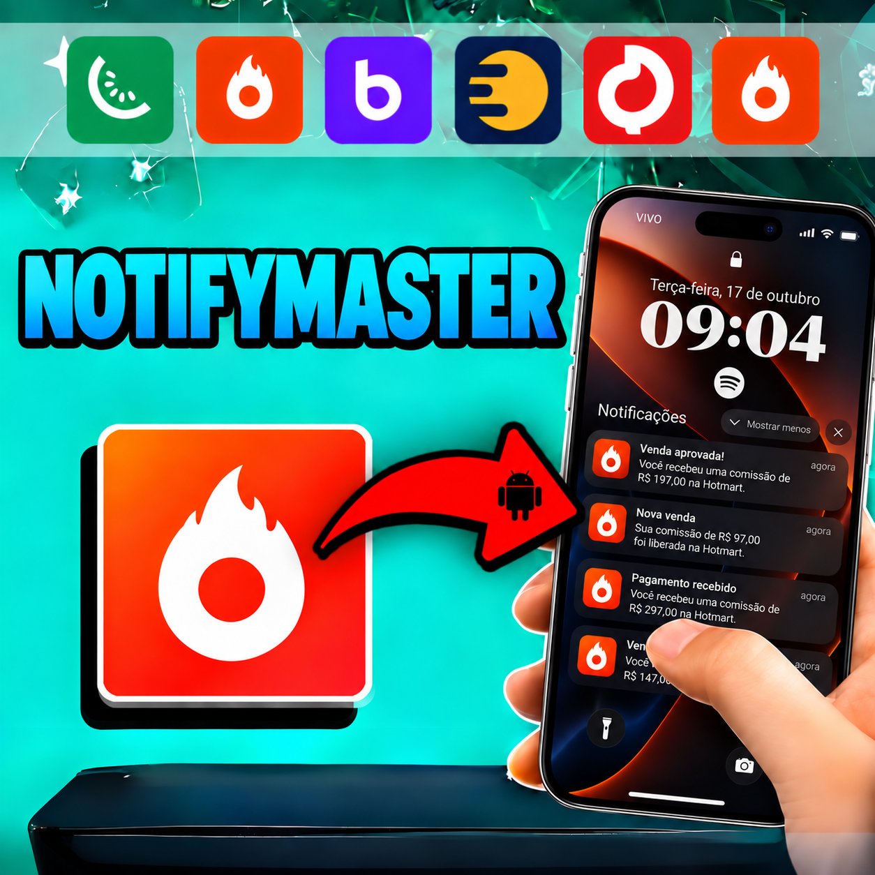 NotifyMaster APK Hotmart